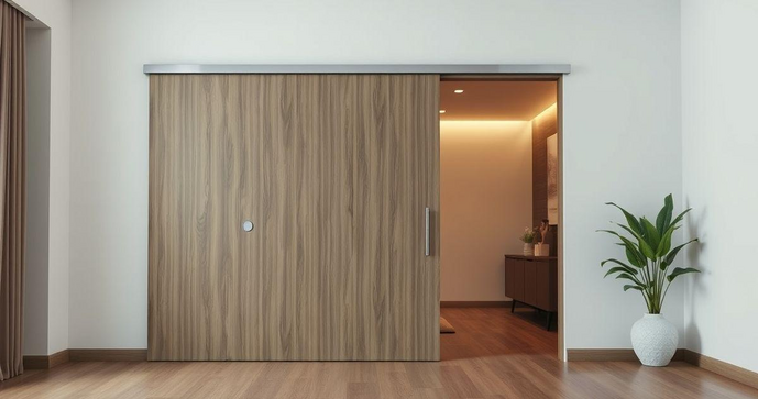 Porta de Correr com Trilho Embutido: Praticidade e Estilo