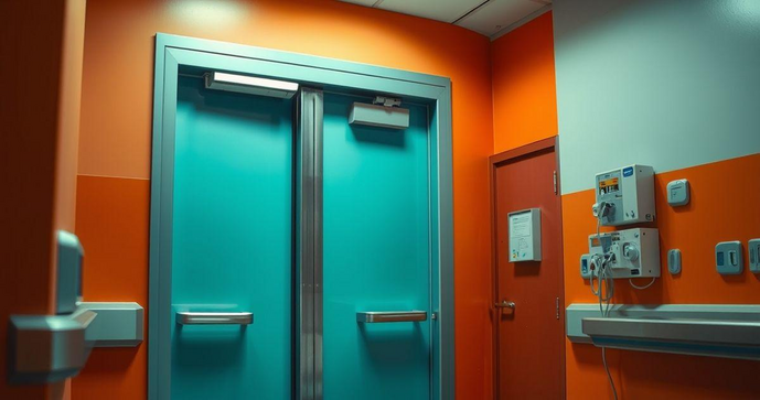 Porta Hospitalar Vai e Vem: Praticidade e Segurança