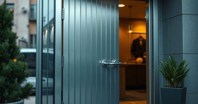 Como Escolher a Melhor Porta de Aço Galvanizado para sua Residência