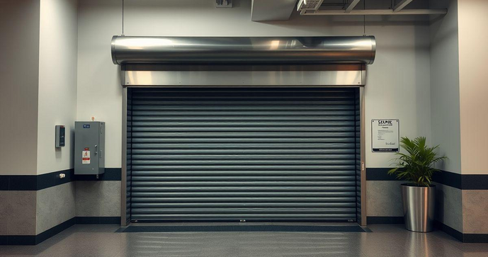 Descubra o preço por m² da porta de enrolar automática e suas vantagens