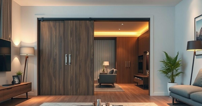 Porta de Correr Trilho Embutido: A Solução Elegante para Espaços Compactos