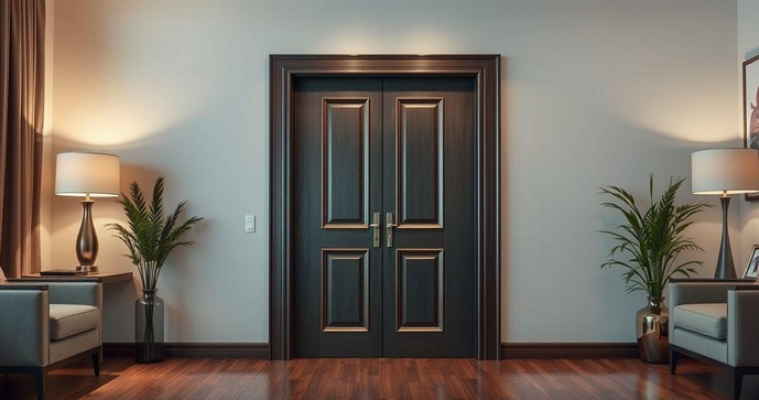 Portas de Aço para Sala: Segurança e Estilo para Seu Ambiente
