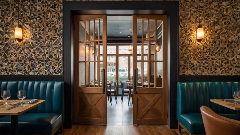 Porta Vai e Vem para Restaurante: Praticidade e Estilo
