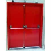 Porta com barra antipânico